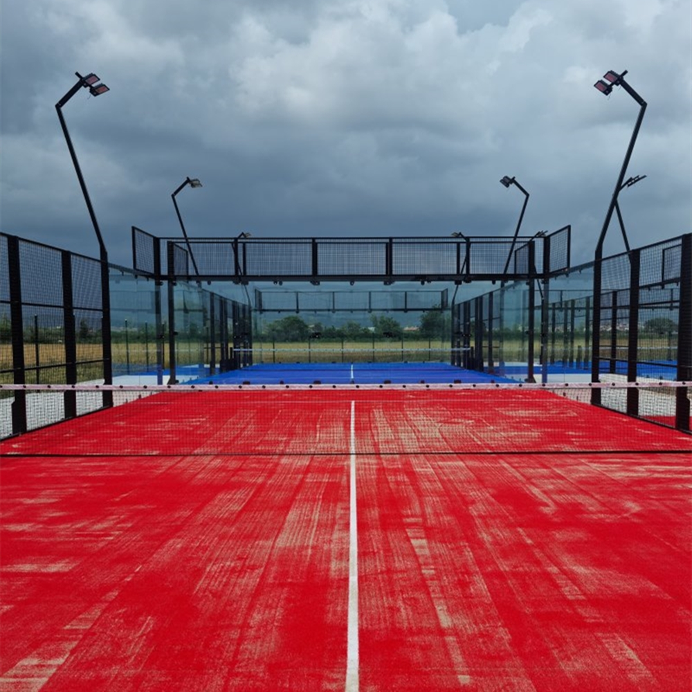 Experience domestic charm: Made in China Padel Court waiting for you