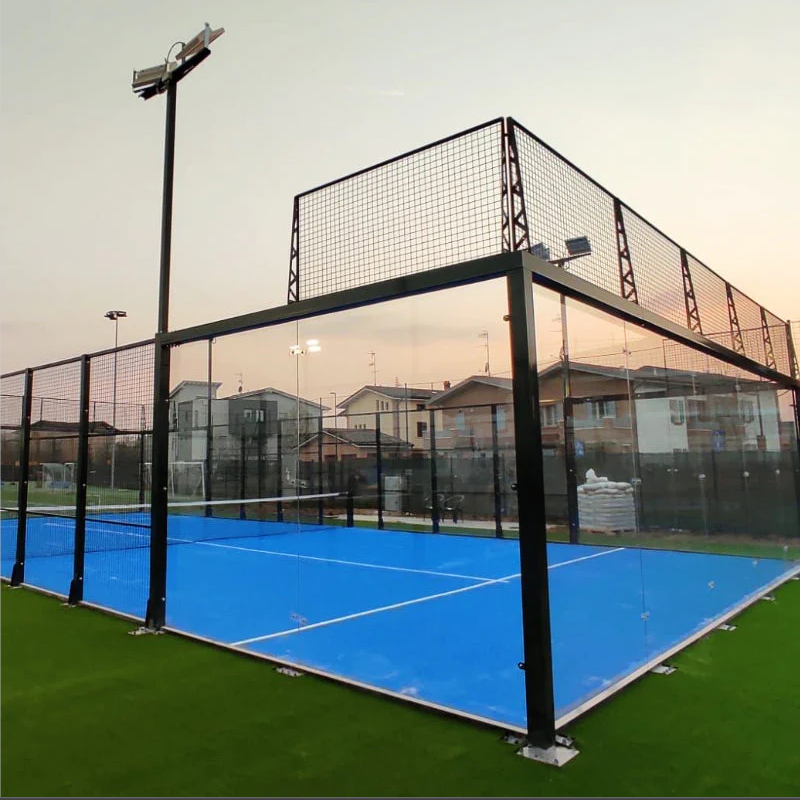 Monofilament curly World Padel Tour Tournament Artificial Padel Tennis Standard Panoramic Padel Court