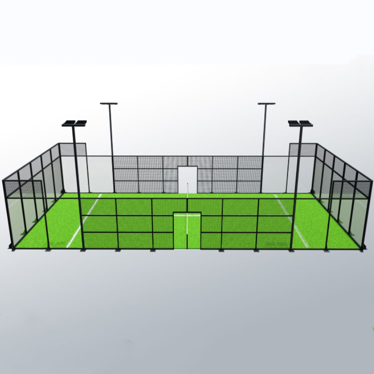 How to make $1,000,000 using an indoor high-end panoramic padel court